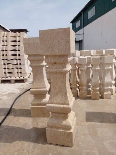 бишкек елка 2024: Балясина из травертина натуральный камень тел бардык керектуу — 2