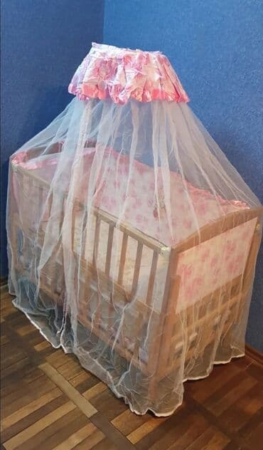 кровать трансформер 7 в 1: Манеж-кровать, Складной, Дерево — 6