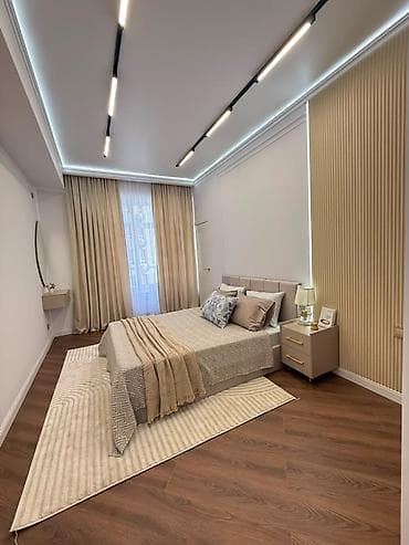 2 комнаты, 70 м², Асанбай мкр Элитка, 9 этаж, Дизайнерский ремонт — 2