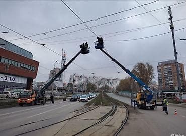 Услуги автогидроподъёмника (автовышки) для высотных работ -