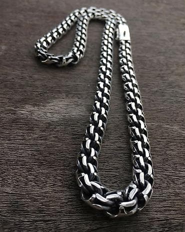 Жеке буюмдар: Цепь Бисмарк 80 грамм Замок-Коробка Делаю на Заказ Золотые и — 3