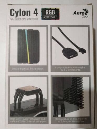 Мониторлор: Муздатуу системасы, Жаңы, AeroCool, Радиатор, Процессор үчүн, ПК үчүн — 11