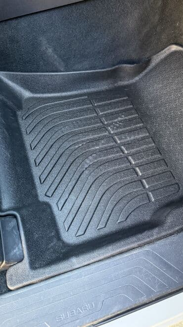 полики subaru ascent: 3D Полики Для салона Subaru, цвет - Черный — 2