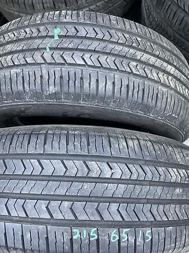 Шины 215 / 65 / R 15, Лето, Б/у, Пара, Легковые, Корея, Nexen — 1