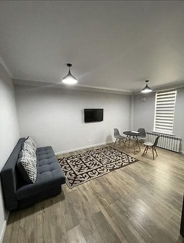квартира бишкек аренду: 2 комнаты, Собственник, С мебелью полностью — 1