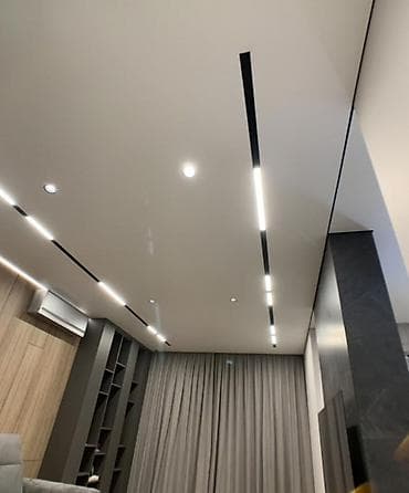 ремонт светодиодов: Натяжной потолок Матовое Монтаж — 5