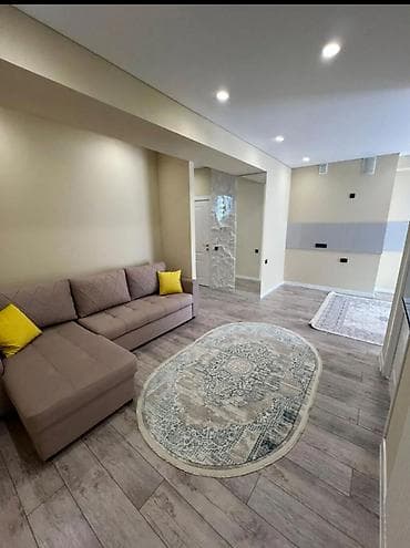 2 комнаты, 50 м², Элитка, 2 этаж, Евроремонт