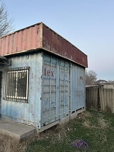 гараж кок жар: Модульное здание из морского контейнера - Основа: цельнометаллический — 1