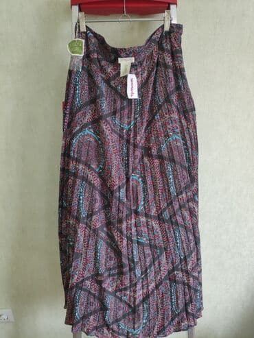 теннисный юбка: Юбка плиссе, с подкладом, новая, длинная, в пол, на рост 170 - 180 — 2