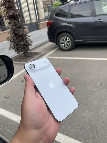 iphone se2 цена: IPhone Air, Б/у, 256 ГБ, White Titanium, Защитное стекло, Чехол, Кабель, 100 % — 4