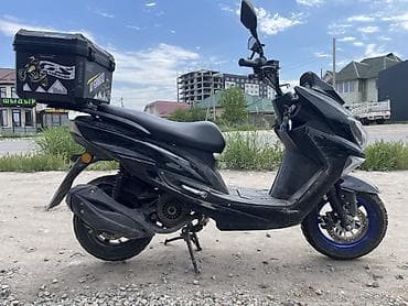 багажник скутера: Скутер/мопед 50–125 см³ (классический китайский вариант GY6) - Цвет — 3