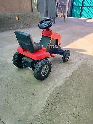 толокар ходунки: Детский педальный трактор-каталка - Тип: педальная машинка в форме — 1