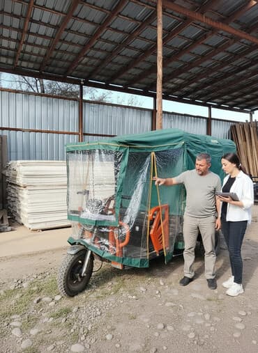 купить тент на фуру бу: Мотороллер муравей Электро, 100 - 149 км, 1500 кг и более, Новый — 1