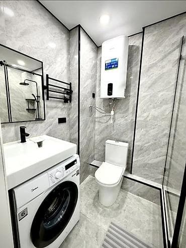 цокольная квартира: 1 комната, 50 м², Элитка, 5 этаж, Дизайнерский ремонт — 5