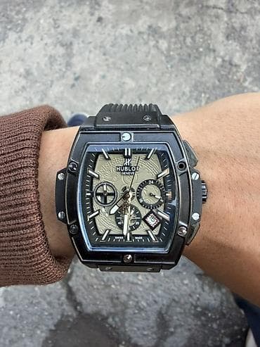 Аксессуары: Часы Hublot (тоннельный корпус) - Корпус: массивный прямоугольный — 1