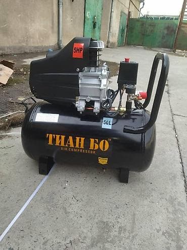 гвоздедер: Поршневой воздушный компрессор ТИАН БО - Мощность: 5 HP (5 л.с.) - — 1