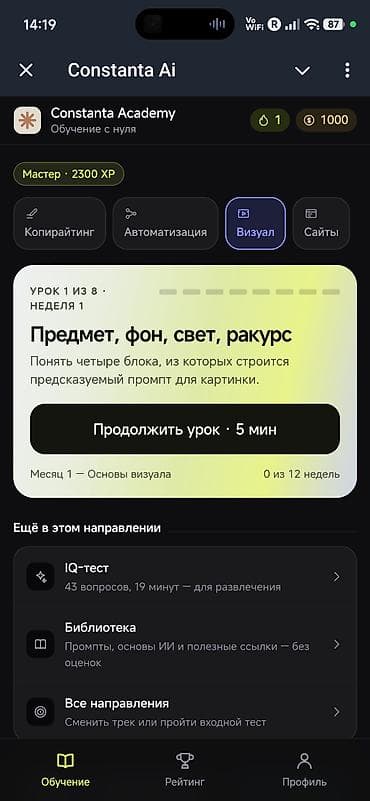 ness construction: Автоматизация и Внедрение ИИ в ваш бизнес, первый месяц бесплатно — 3