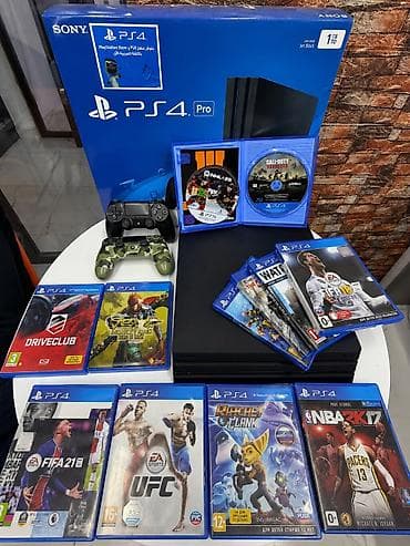 обмен на ps4: 🎮 ПРОДАЁТСЯ PS4 PRO 1TB 🎮 💰 Цена: 22 500 сом ✅ Жёсткий диск 1 ТБ ✅ 2 — 1