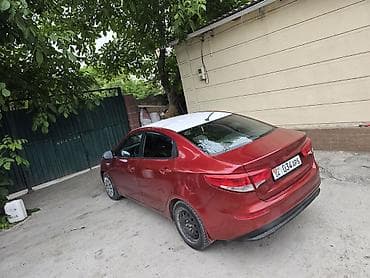 samsung car: Kia Rio: 2016 г., 1.6 л, Автомат, Бензин, Седан — 8