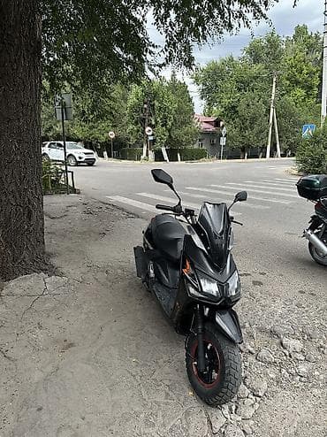 jet sky: Скутер 150 кубов по классу кузова), спортивного стиля, черный — 1