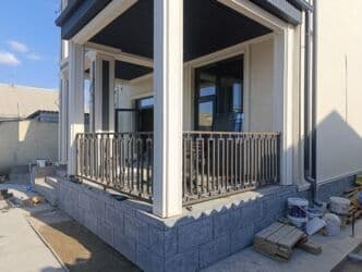 канек на крышу: Навес для двора/парковки из металла - Каркас: стальные фермы на — 15