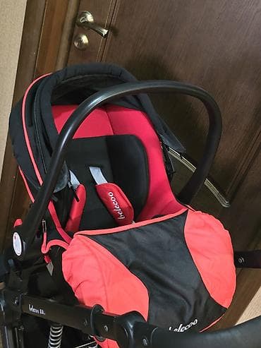 коляска белеко: Балдар арабасы, түсү - Кара — 9