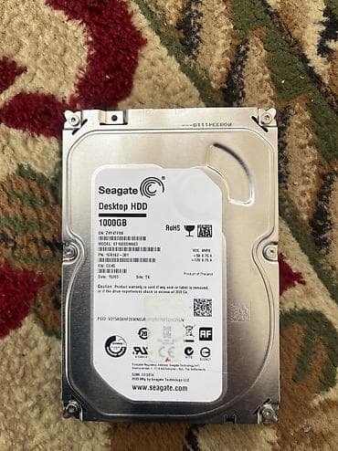 Накопитель, Б/у, HDD, 1 ТБ, Для ПК