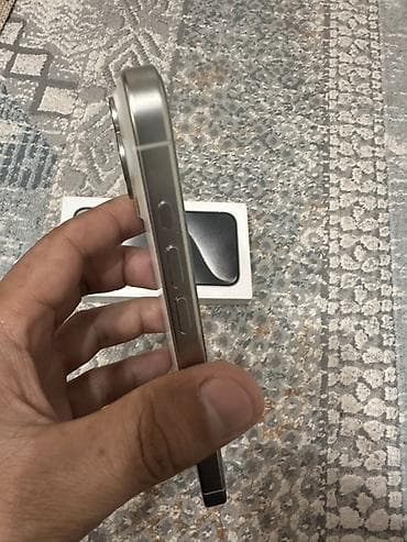 айфон 6s plus: IPhone 15 Pro, Б/у, 256 ГБ, White Titanium, Коробка, 88 % — 5