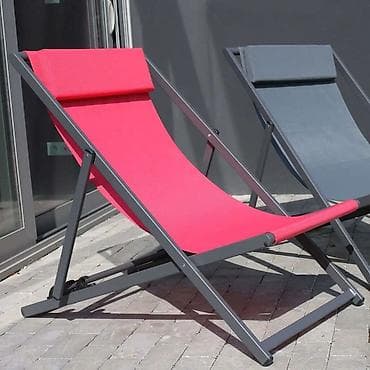 Шезлонг складной. На заказ - Конструкция: прочная металлическая at lalafo.kg Шезлонг складной. На заказ - Конструкция: прочная металлическая