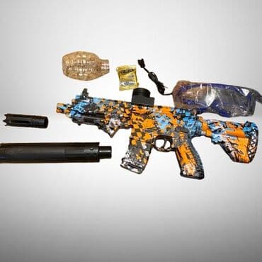 пистолет на орбизах: АКЦИЯ Орбиган M416 Орбизовый автомат \ бластер М416 с гидрогелевыми — 2