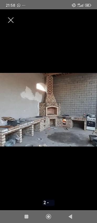 плит: Печные работы под ключ: восточные очаги, тандыры, уличные кухни - — 3