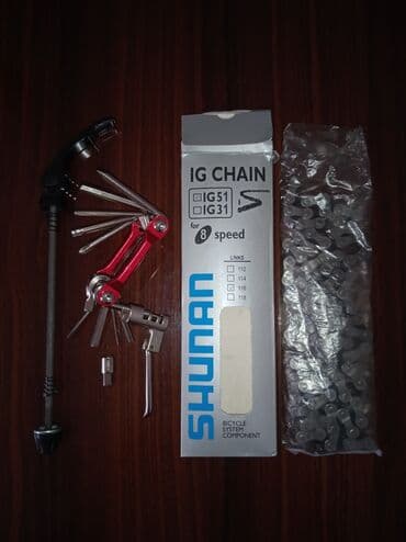 магазин велосипедов в бишкеке: Продаю! Цепь Shimanо, на 8,9 скоростей новый! Покрышка Vazher, размер — 5