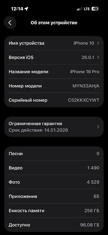 macbook pro 2014: IPhone 16 Pro, Б/у, 256 ГБ, Серебристый, Коробка, 91 % — 9
