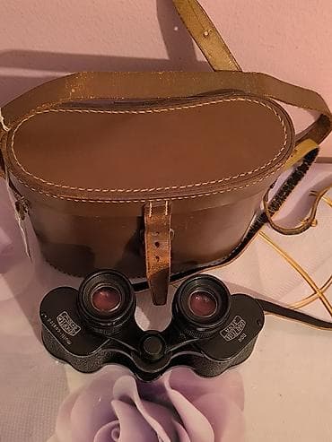 очки для чтения: Бинокль Carl Zeiss Japan с чехлом. - Классическая порро-призма — 6