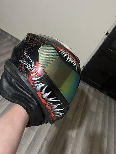 мото жилет: Мотошлем, Б/у — 1