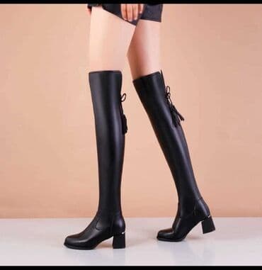 сапоги из натурального меха и кожи: Деми сапоги — 1