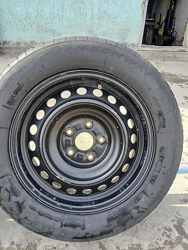 пш метр: Дөңгөлөктөр монтажда 215 / 60 / R 16, Жай, Колдонулган, Комплект, Жеңил унаалар, Темир, тешиктери - 5 — 2