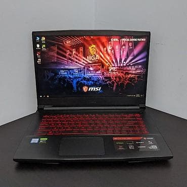 redmo note 13 pro: Игровой ноутбук MSI GF63 Thin 10SC - Экран 15.6", тонкие рамки — 1