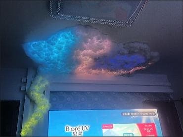Набор для декоративного «грозового облака» с подсветкой (LED Cloud
