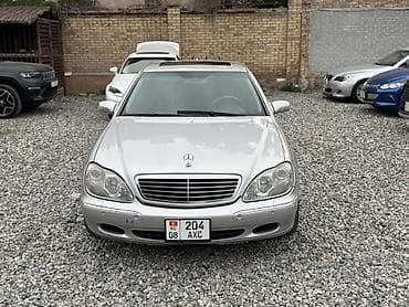 капот ешка: Mercedes-Benz S-Class: 2000 г., 5 л, Автомат, Бензин, Седан — 2