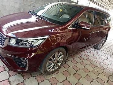 сажевый: Kia Carnival: 2018 г., 2.2 л, Автомат, Дизель, Минивэн — 2