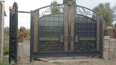 ремонт откатных ворот: Сварка | Решетки на окна, Навесы, Ворота Демонтаж, Монтаж, Доставка — 19