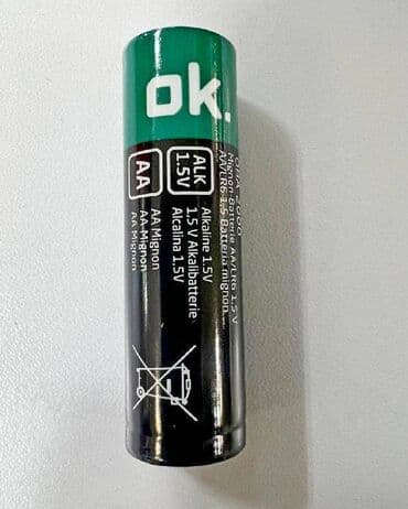 батарейка ввб: Батарейка (пальчиковая) OK., формат АА/ R6, 1.5V, Mignon battery — 3