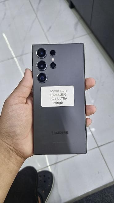 lg 4k: Samsung Galaxy S24 Ultra, 256 ГБ - Цвет: темно‑серый. - Экран — 2