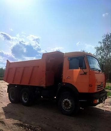 рено бетон: КАМАЗ самосвал 6x4 (оранжевый) - Классический трехосный самосвал — 3