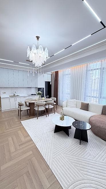 pro group: 3 комнаты, 80 м², Асанбай мкр Элитка, 10 этаж, Евроремонт — 8
