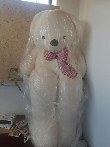 Огромный плюшевый мишка - Рост: примерно 180–200 см (почти с