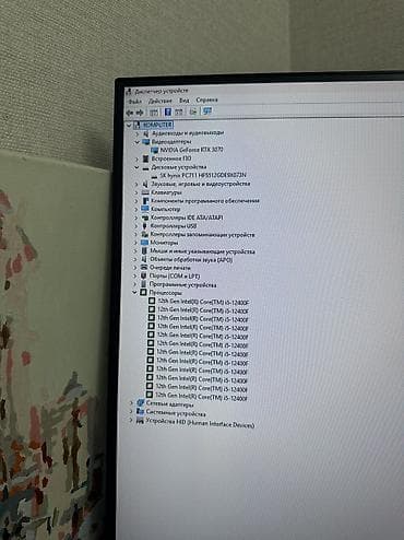 Компьютер, ядер - 6, ОЗУ 16 ГБ, Для несложных задач, Б/у, Intel Core i5, NVIDIA GeForce RTX 3070, NVMe — 8
