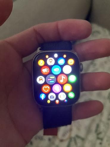 Башка акылдуу сааттар: Смарт‑часы в корпусе прямоугольной формы с закруглёнными краями и — 2