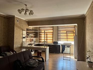 Студия с кухней-гостиной и спальным местом - Планировка: просторная — 2